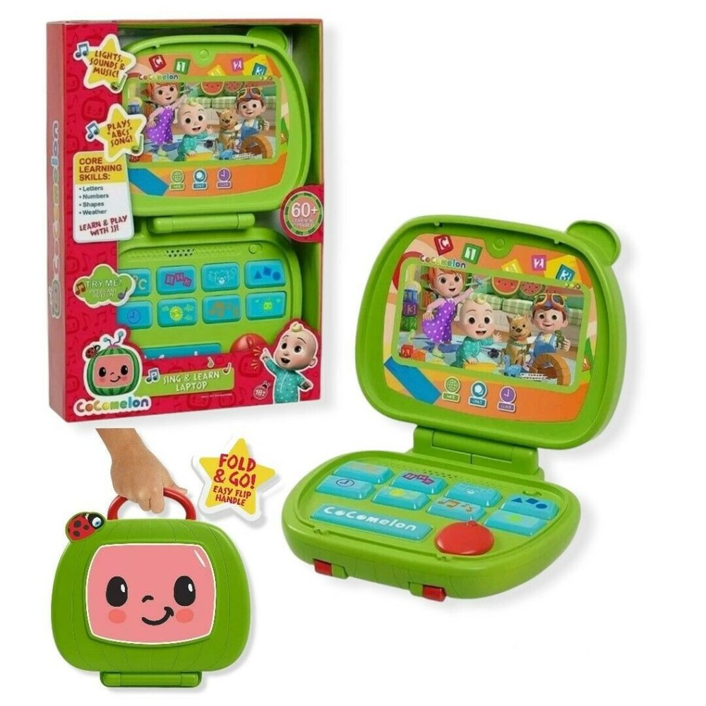 Cocomelon Laptop Toy Sing and Learn Kids Brand New Factory Sealed